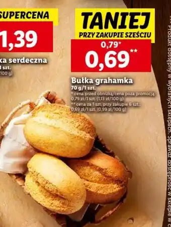 Bułka grahamka 70g