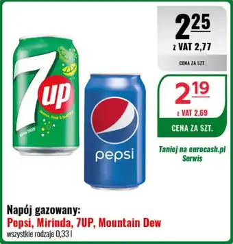 Eurocash Napój gazowany 0,33 L oferta