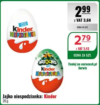 Eurocash Jajko niespodzianka 20 g oferta