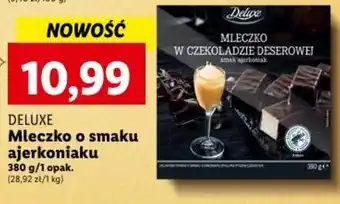 Lidl DELUXE Mleczko o smaku ajerkoniaku 380g oferta