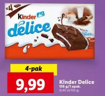 Lidl Kinder Delice 156 g oferta