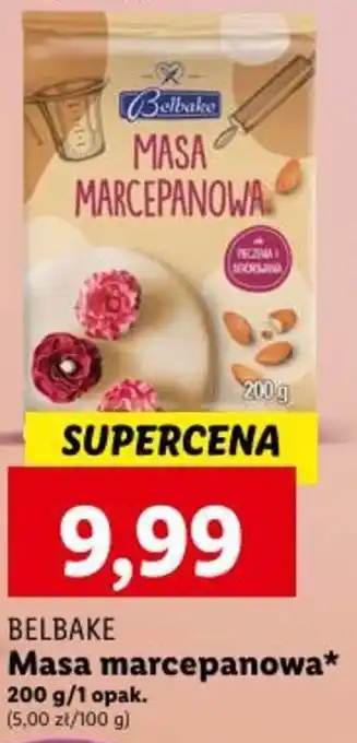 Lidl BELBAKE Masa marcepanowa 200 g oferta