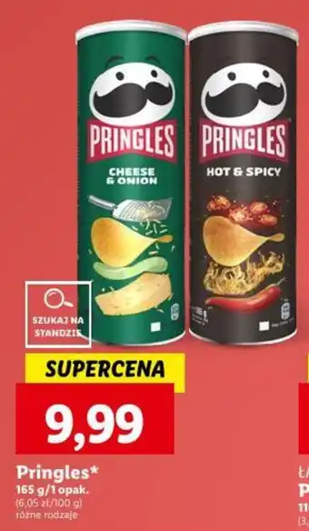 Lidl Pringles 165 g oferta