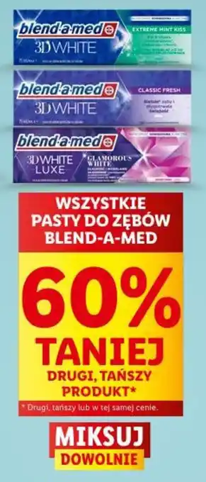 Lidl WSZYSTKIE PASTY DO ZĘBÓW BLEND A MED oferta