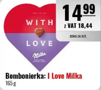 Eurocash Bombonierka I Love Milka 165 g oferta