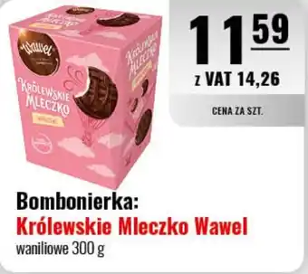 Eurocash Bombonierka Królewskie Mleczko Wawel 300 g oferta