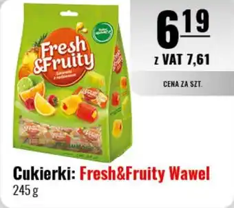 Eurocash Cukierki Fresh&Fruity Wawel 245 g oferta