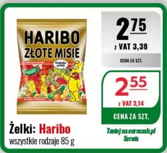Eurocash Żelki: Haribo 85 g oferta