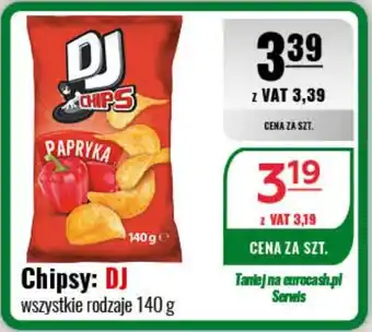 Eurocash Chipsy: DJ 140 g oferta