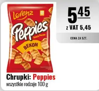 Eurocash Chrupki: Peppies 100 g oferta