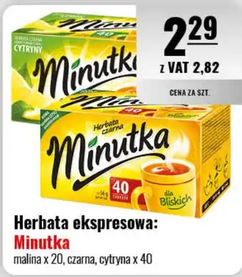 Eurocash Herbata ekspresowa: Minutka oferta