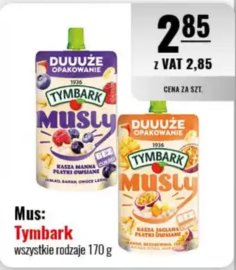 Eurocash Mus: Tymbark 170 g oferta