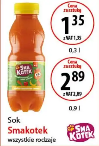 Sok Smakotek 0,9 L