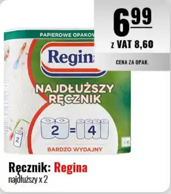 Eurocash Ręcznik: Regina najdłuższy x 2 oferta