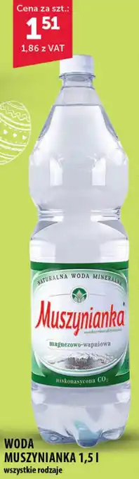Eurocash Cash & Carry WODA MUSZYNIANKA 1,5L oferta