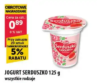 Eurocash Cash & Carry JOGURT SERDUSZKO 125 g oferta