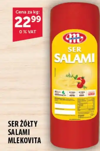 Eurocash Cash & Carry SER ŻÓŁTY SALAMI MLEKOVITA oferta