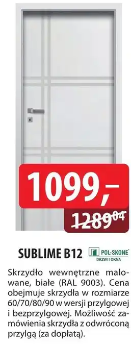 DDD Drzwi wewnętrzne Pol-skone oferta