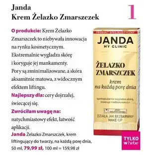 Hebe Krem do zmarszczek Janda oferta
