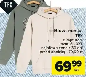Carrefour Bluza męska TEX oferta