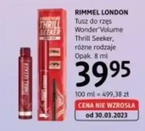 dm drogerie markt Tusz do rzęs Rimmel oferta
