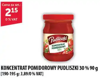 Eurocash Cash & Carry KONCENTRAT POMIDOROWY PUDLISZKI 30 % 90 g oferta