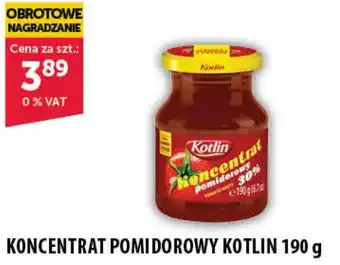 Eurocash Cash & Carry Koncentrat pomidorowy Kotlin 190 g oferta