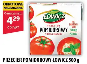 Eurocash Cash & Carry PRZECIER POMIDOROWY ŁOWICZ 500 g oferta