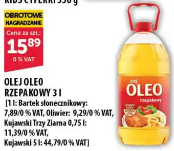 Eurocash Cash & Carry OLEJ OLEO RZEPAKOWY 3L oferta