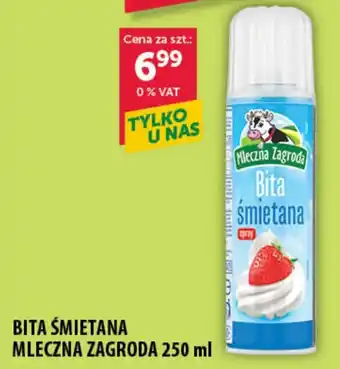 Eurocash Cash & Carry BITA ŚMIETANA MLECZNA ZAGRODA 250 ml oferta