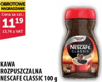 Eurocash Cash & Carry Kawa ROZPUSZCZALNA NESCAFE CLASSIC 100 g oferta