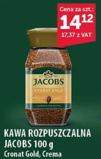 Eurocash Cash & Carry KAWA ROZPUSZCZALNA JACOBS 100 g oferta