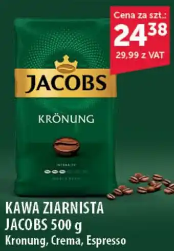 Eurocash Cash & Carry KAWA ZIARNISTA JACOBS 500 g oferta
