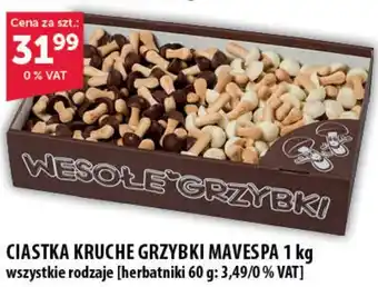 Eurocash Cash & Carry CIASTKA KRUCHE GRZYBKI MAVESPA 1 kg oferta
