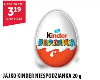 Eurocash Cash & Carry JAJKO KINDER NIESPODZIANKA 20 g oferta