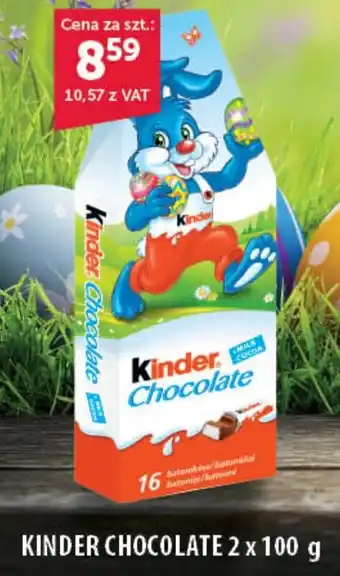 Eurocash Cash & Carry Kinder KINDER CHOCOLATE 2 x 100 g oferta