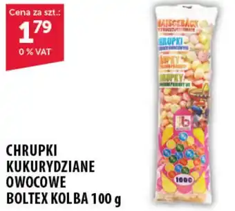 CHRUPKI KUKURYDZIANE OWOCOWE BOLTEX KOLBA 100 g