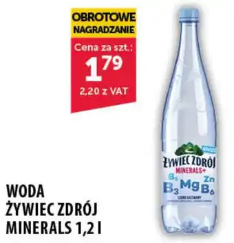 Eurocash Cash & Carry WODA ŻYWIEC ZDRÓJ MINERALS 1,2L oferta