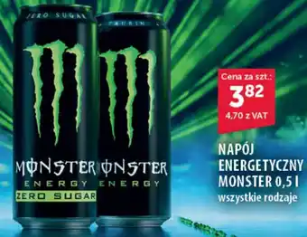 Eurocash Cash & Carry NAPÓJ ENERGETYCZNY MONSTER 0,5L oferta