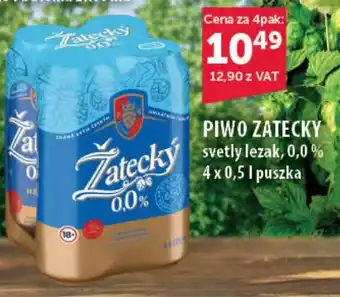Eurocash Cash & Carry Piwo Žatecký svetly lezak, 0,0% oferta