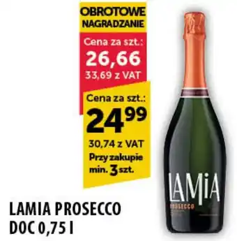 Eurocash Cash & Carry LAMIA PROSECCO DOC 0,75 L oferta