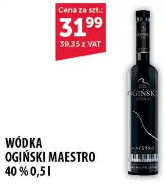 Eurocash Cash & Carry WÓDKA OGIŃSKI MAESTRO 40 % 0,5L oferta