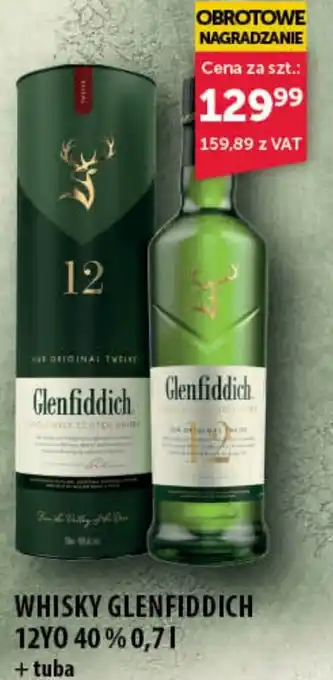 Eurocash Cash & Carry WHISKY GLENFIDDICH 12YO 40% 0,7L oferta