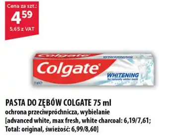 Eurocash Cash & Carry PASTA DO ZĘBÓW COLGATE 75 ml oferta