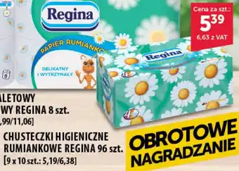 Eurocash Cash & Carry CHUSTECZKI HIGIENICZNE RUMIANKOWE REGINA 96 szt. oferta