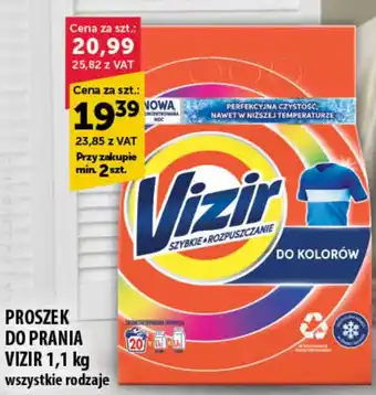 Eurocash Cash & Carry PROSZEK DO PRANIA VIZIR 1,1 kg oferta