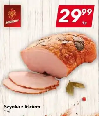 Lewiatan SOKOŁÓW Szynka z liściem 1 kg oferta