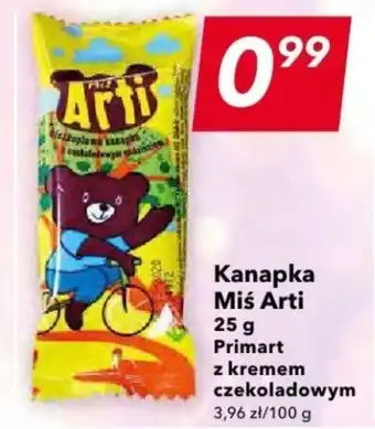 Primart Kanapka Miś Arti 25 g