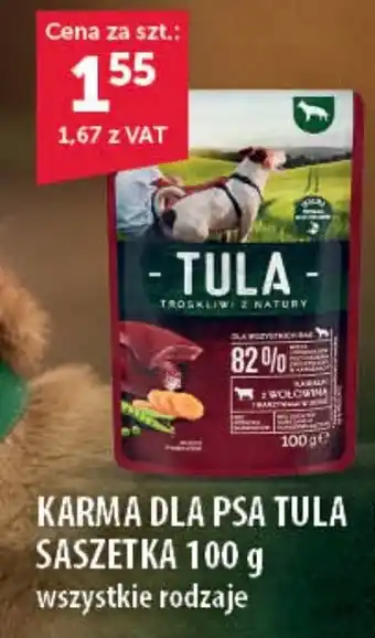 Eurocash Cash & Carry KARMA DLA PSA TULA SASZETKA 100 g oferta
