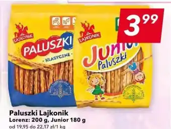 Lewiatan Paluszki Lajkonik Lorenz 180-200g oferta